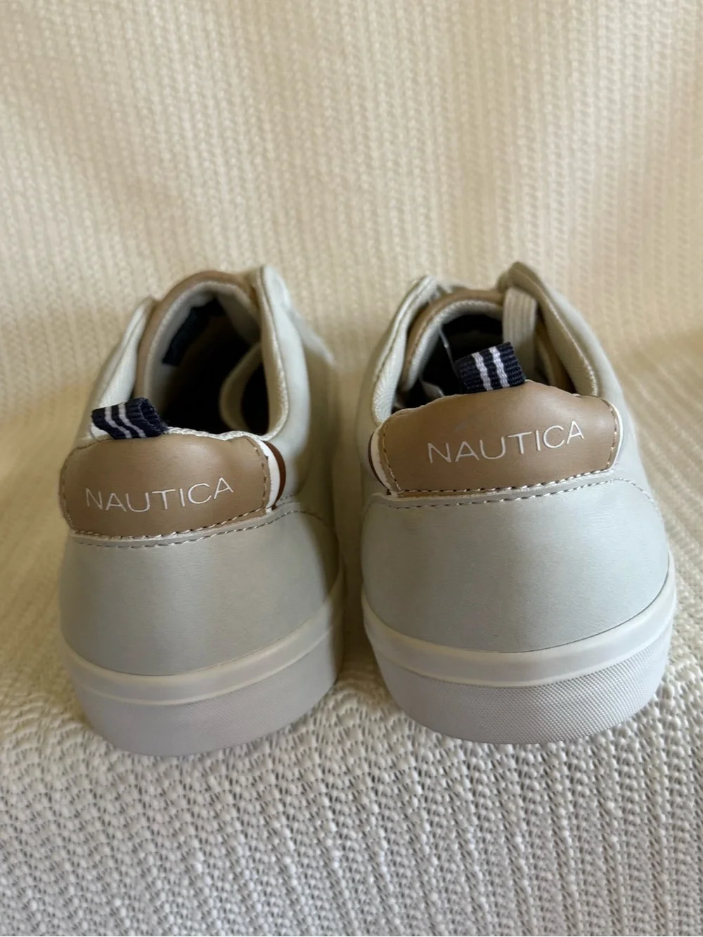 NWT Nautica Graves 3 Men’s Size 8 White Low-Top Sneakers
